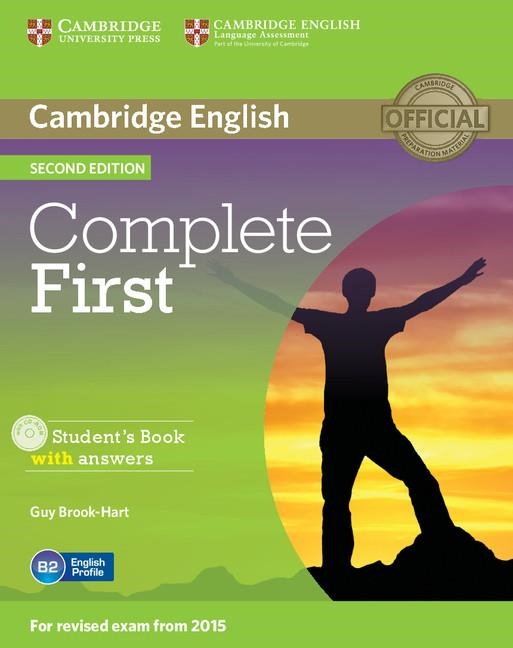 COMPLETE FIRST  STUDENT'S BOOK WITH ANSWERS WITH CD-ROM 2ND EDITION | 9781107656178 | BROOK-HART, GUY