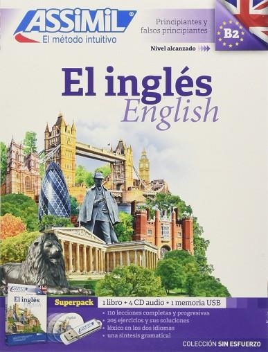 EL INGLES NIVEL B2. PACK LIBRO + 4 CD´S + MEMORIA USB  | 9782700581140