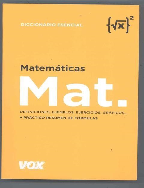 MATEMÁTICAS | 9788499743110 | VOX EDITORIAL