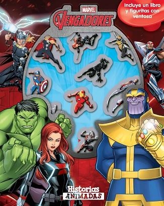 VENGADORES INFINITY WAR. HISTORIAS ANIMADAS. INCLUYE UN LIBRO Y FIGURITAS CON VENTOSA | 9788416914401 | MARVEL