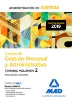 TEMARIO 2 CUERPO DE GESTIÓN PROCESAL Y ADMINISTRATIVA DE LA ADMINISTRACIÓN DE JUSTICIA (PROMOCION INTERNA) | 9788414225479 | RODRÍGUEZ RIVERA, FRANCISCO ENRIQUE