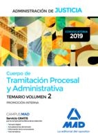 TEMARIO 2 CUERPO DE TRAMITACIÓN PROCESAL Y ADMINISTRATIVA (PROMOCIÓN INTERNA) DE LA ADMINISTRACION DE JUSTICIA | 9788414225127 | RODRÍGUEZ RIVERA, FRANCISCO ENRIQUE