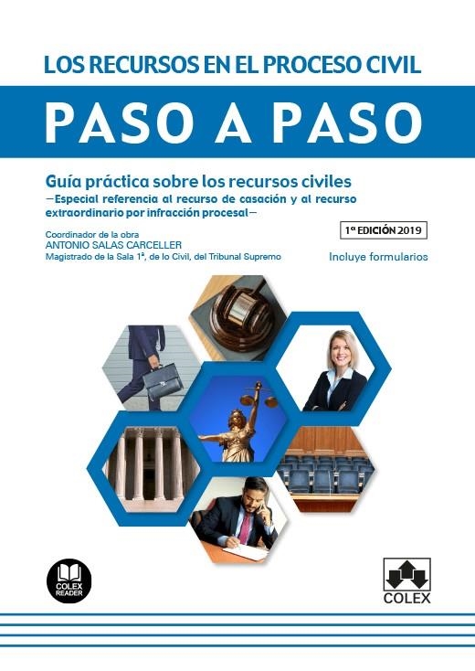 LOS RECURSOS EN EL PROCESO CIVIL. PASO A PASO. GUÍA PRÁCTICA SOBRE LOS RECURSOS CIVILES. ESPECIAL REFERENCIA AL RECURSO DE CASACIÓN Y AL RECURSO EXTRA | 9788417618377 | SALAS CARCELLER, ANTONIO/LAGO GARMA, ANA