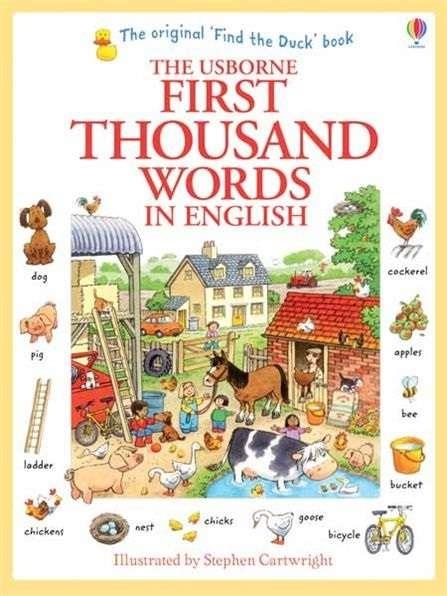 THE USBORNE FIRST THOUSAND WORDS IN ENGLISH | 9781409562894