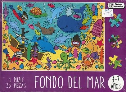 PUZLE 35 PIEZAS FONDO DEL MAR (4-7 AÑOS) | 8436557972569