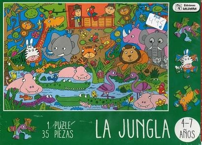 PUZLE 35 PIEZAS LA JUNGLA (4-7 AÑOS) | 8436557972583