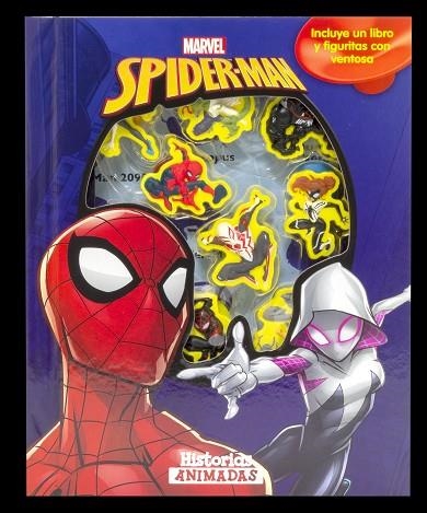 SPIDER-MAN. HISTORIAS ANIMADAS LIBRO CON 10 FIGURITAS | 9788416914470 | MARVEL