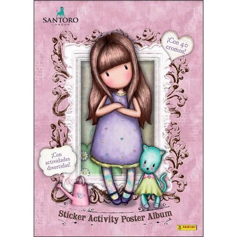 MEGA STICKER ACTIVITY POSTER ALBUM GORJUSS CON 40 CROMOS | 9788427871274 | SANTORO