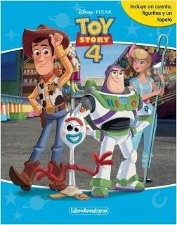 TOY STORY 4. LIBROAVENTURAS INCLUYE UN CUENTO, FIGURITAS Y UN TAPETE | 9788417529437 | DISNEY