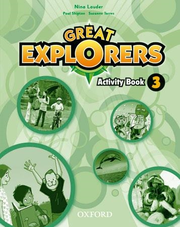 GREAT EXPLORERS 3. ACTIVITY BOOK | 9780194507417 | LAUDER, NINA