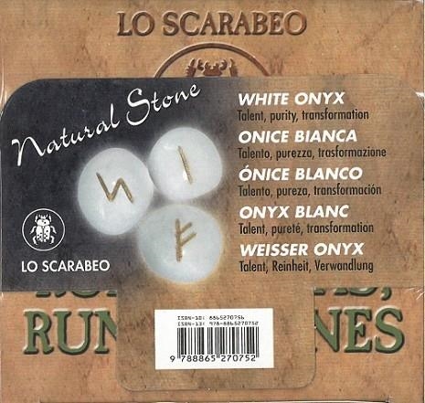 RUNAS ONICE BLANCO  LIBRO + RUNAS | 9788865270752