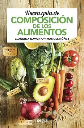 NUEVA GUÍA DE COMPOSICIÓN DE LOS ALIMENTOS | 9788491181712 | NÚÑEZ Y NAVARRO, MANUEL/NAVARRO WALTER, CLAUDINA