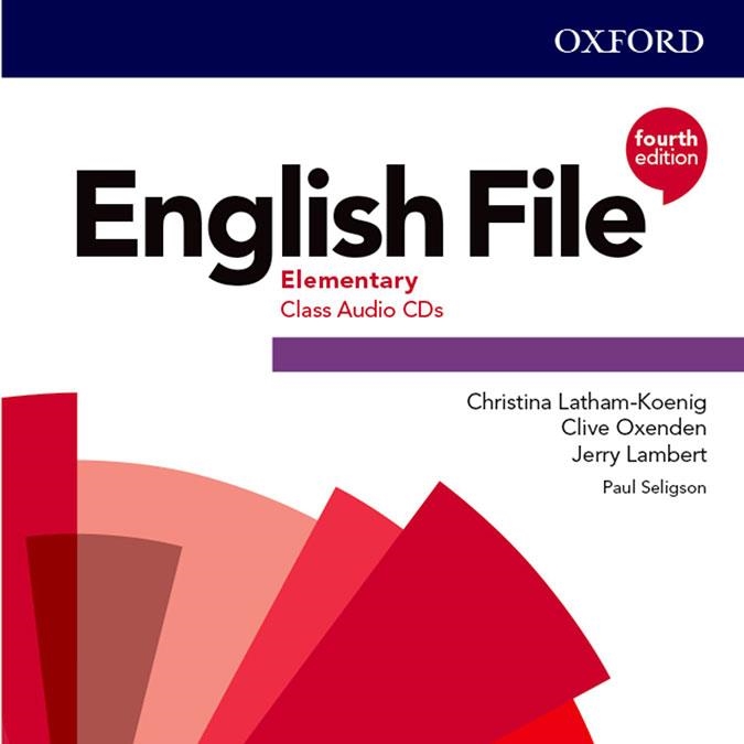 ENGLISH FILE 4TH EDITION ELEMENTARY. CLASS AUDIO CD (3) | 9780194031356