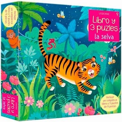 LA SELVA. LIBRO Y 3 PUZZLES | 9781474972444 | TAPLIM, SAM