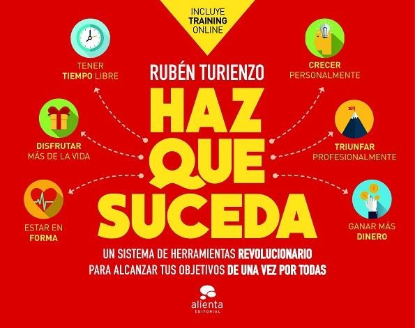 HAZ QUE SUCEDA. UN SISTEMA DE HERRAMIENTAS REVOLUCIONARIO PARA ALCANZAR TUS OBJETIVOS DE UNA VEZ | 9788417568740 | TURIENZO, RUBÉN