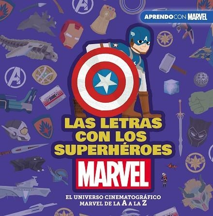 LAS LETRAS CON LOS SUPERHÉROES MARVEL. EL UNIVERSO CINEMATOGRAFICO MARVEL DE LA A A LA Z + FIGURA | 9788417630386 | MARVEL