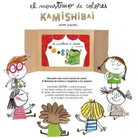 EL MONSTRUO DE COLORES KAMISHIBAI. CUENTO EN LÁMINAS (TEATRO) | 9788417749231 | LLENAS SERRA, ANNA