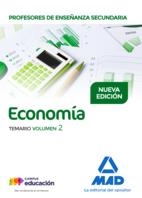 PROFESORES DE ENSEÑANZA SECUNDARIA ECONOMÍA TEMARIO VOLUMEN 2 | 9788414208717 | MARTÍNEZ DELGADO, Mª VICTORIA