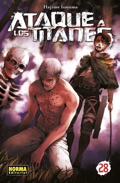 ATAQUE A LOS TITANES 28 | 9788467939231 | HAJIME ISAYAMA