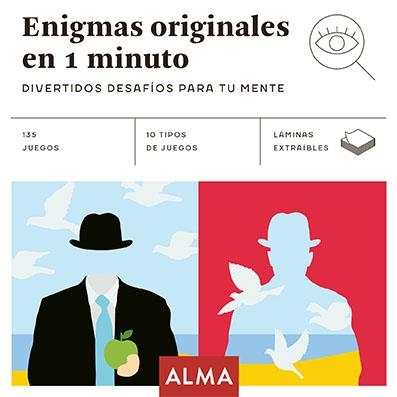 ENIGMAS ORIGINALES EN 1 MINUTO. DIVERTIDOS DESAFIOS PARA TU MENTE | 9788418008474