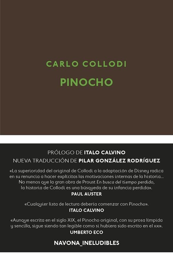 PINOCHO | 9788417978327 | COLLODI, CARLO