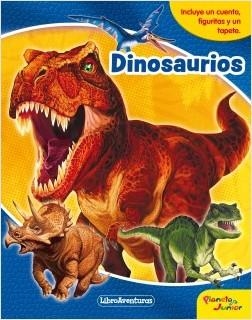 DINOSAURIOS. INCLUYE UN CUENTO, FIGURITAS Y UN TAPETE | 9788408218142