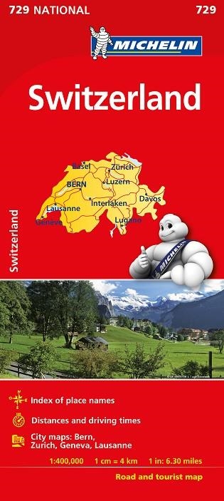 MAPA SUIZA | 9782067171640