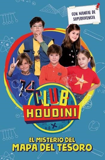 EL MISTERIO DEL MAPA DEL TESORO. CLUB HOUDINI 1 | 9788448855123 | DISNEY CHANNEL