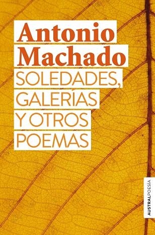 SOLEDADES, GALERÍAS Y OTROS POEMAS | 9788467058932 | MACHADO, ANTONIO