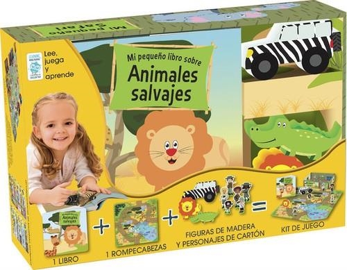 ANIMALES SALVAJES.(MI PEQUEÑO SAFARI).(CAJA PUZZLE | 9788742550762