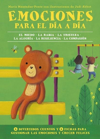 EMOCIONES PARA EL DÍA A DÍA. 6 CUENTOS CON FICHAS. EL MIEDO, LA RABIA, LA TRISTEZA, LA ALEGRIA, LA RESILIENCIA, LA COMPASION | 9788418128110 | MENÉNDEZ-PONTE, MARÍA