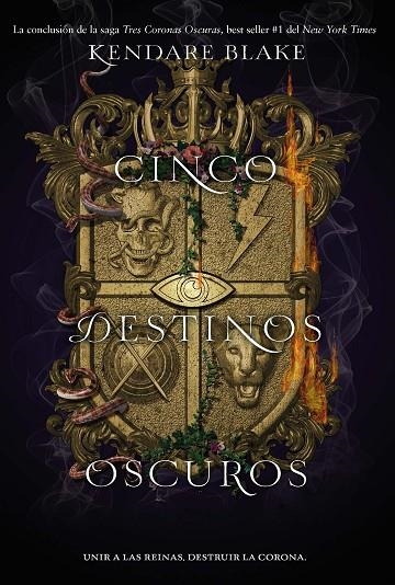 CINCO DESTINOS OSCUROS | 9788418354328 | BLAKE, KENDARE