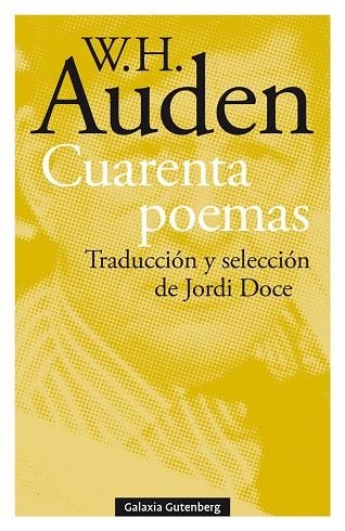 CUARENTA POEMAS | 9788417971618 | AUDEN, W.H.