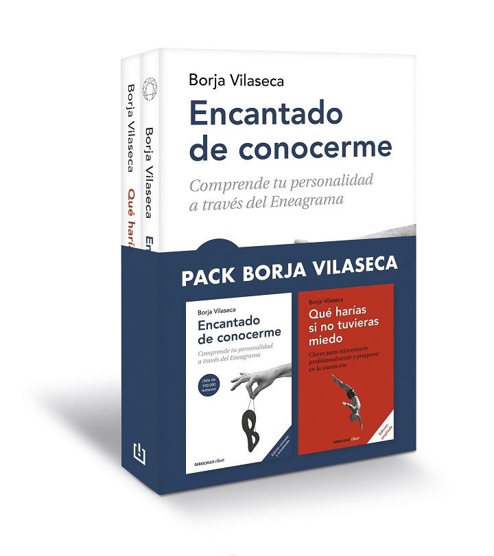 PACK BORJA VILASECA: ENCANTADO DE CONOCERME,  QUÉ HARÍAS SI NO TUVIERAS MIEDO | 9788466355216 | VILASECA, BORJA