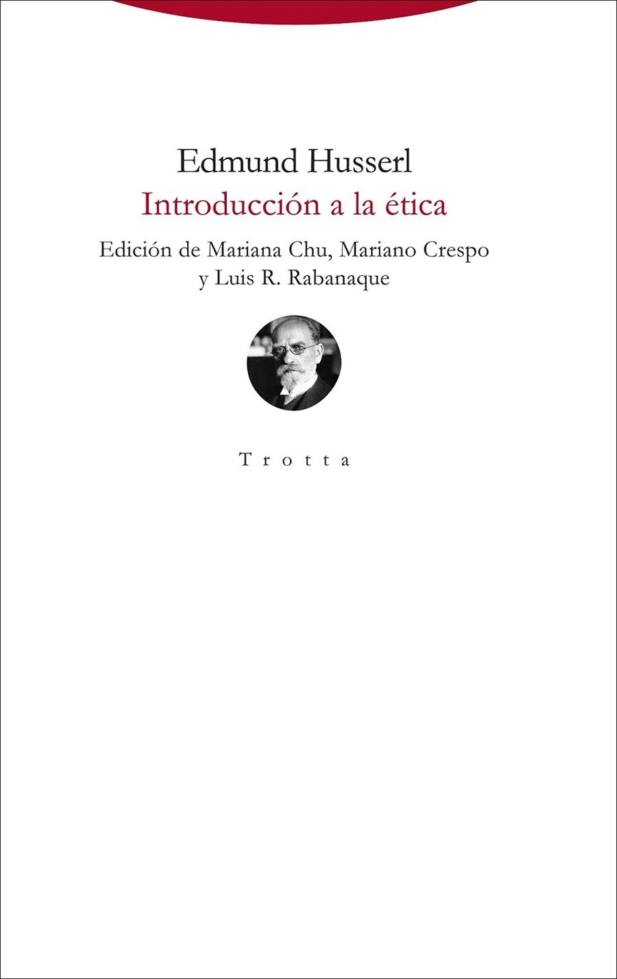 INTRODUCCIÓN A LA ÉTICA | 9788498798234 | HUSSERL, EDMUND