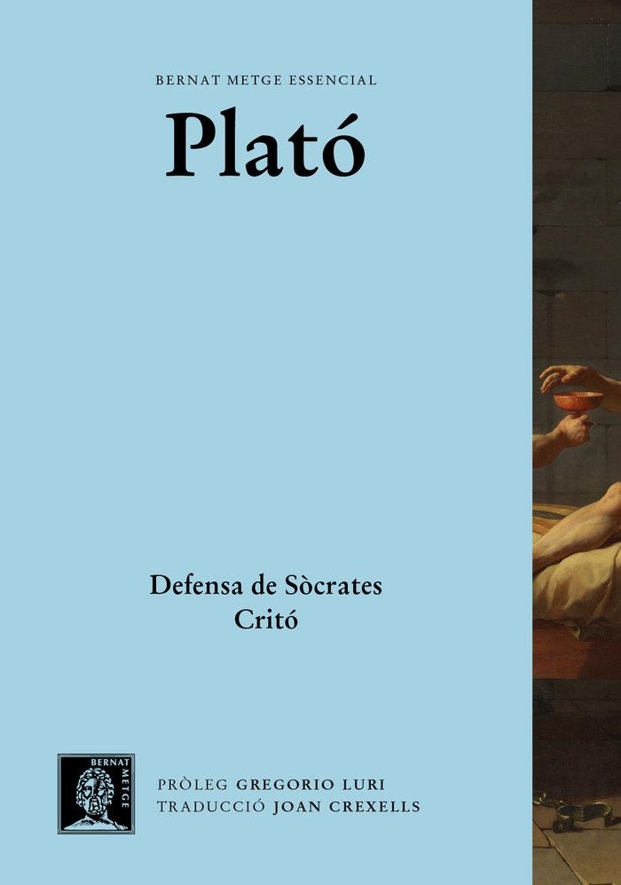 DEFENSA DE SÒCRATES. CRITÓ. | 9788498593532 | PLATO