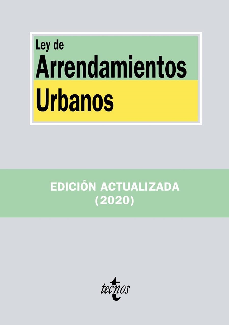 LEY DE ARRENDAMIENTOS URBANOS | 9788430979998