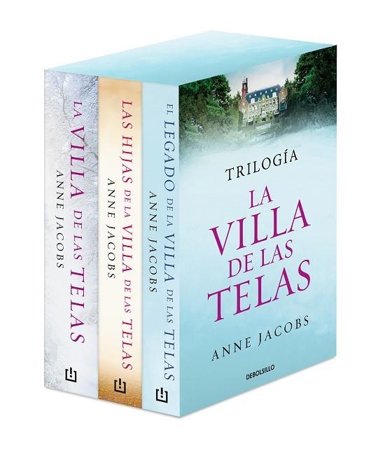 TRILOGÍA LA VILLA DE LAS TELAS (EDICIÓN PACK) LA VILLA DE LAS TELAS | LAS HIJAS DE LA VILLA DE LAS TELAS | EL LEGADO DE LA VIL | 9788466353830 | JACOBS, ANNE