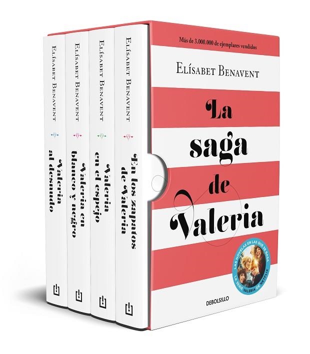 LA SAGA DE VALERIA (EDICIÓN PACK) EN LOS ZAPATOS DE VALERIA | VALERIA EN EL ESPEJO | VALERIA EN BLANCO Y NEGRO | V | 9788466354127 | BENAVENT, ELÍSABET