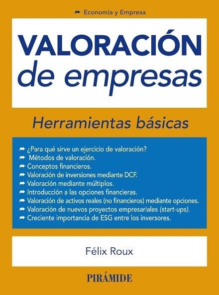 VALORACIÓN DE EMPRESAS. HERRAMIENTAS BÁSICAS | 9788436843736 | ROUX, FÉLIX