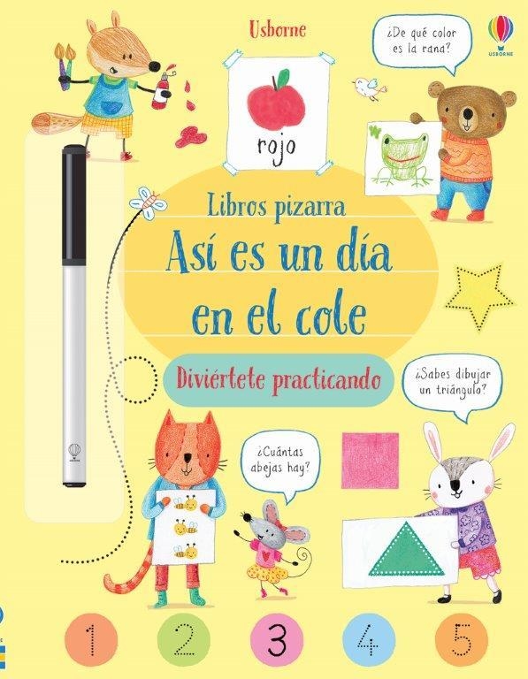 ASI ES UN DIA EN EL COLE + ROTULADOR  LIBROS PIZARRA | 9781474988605