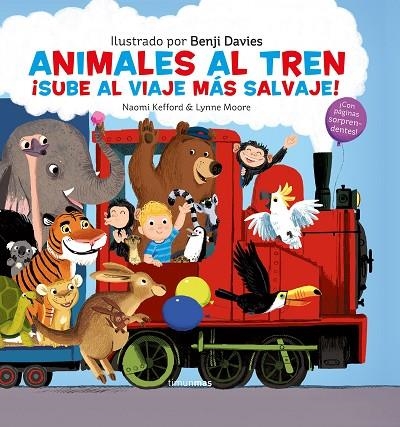 ANIMALES AL TREN ¡SUBE AL VIAJE MAS SALVAJE! | 9788408221586 | DAVIES, BENJI