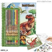 DINO WORLD LIBRO PARA COLOREAR CON COLORES | 4010070449278