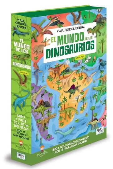 EL MUNDO DE LOS DINOSAURIOS. VIAJA, CONOCE,EXPLORA | 9788417299552 | A. BORGO, I. TREVISAN