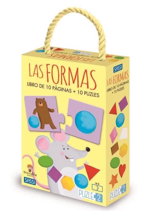 LAS FORMAS. LIBRO DE 10 PAGINAS + 10 PUZLES 2 PZS | 9788417299644 | M. GAULE