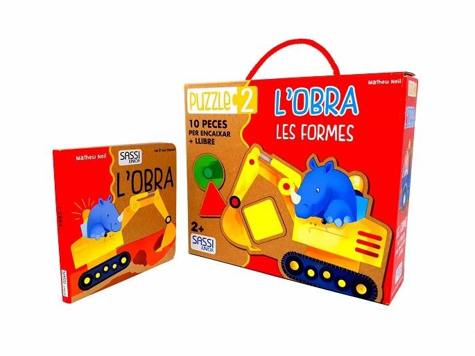 L OBRA. LES FORMES. 10 PUZLES 2PZS + LLIBRE | 9788418127625 | NEIL,MATHEW