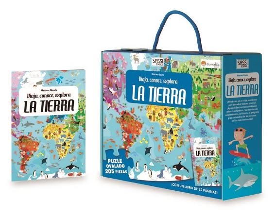 LA TIERRA. LIBRO + PUZLE 205 PZS | 9788417299514 | M. GAULE