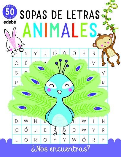 SOPAS DE LETRAS: ANIMALES | 9788468346922 | VARIOS AUTORES