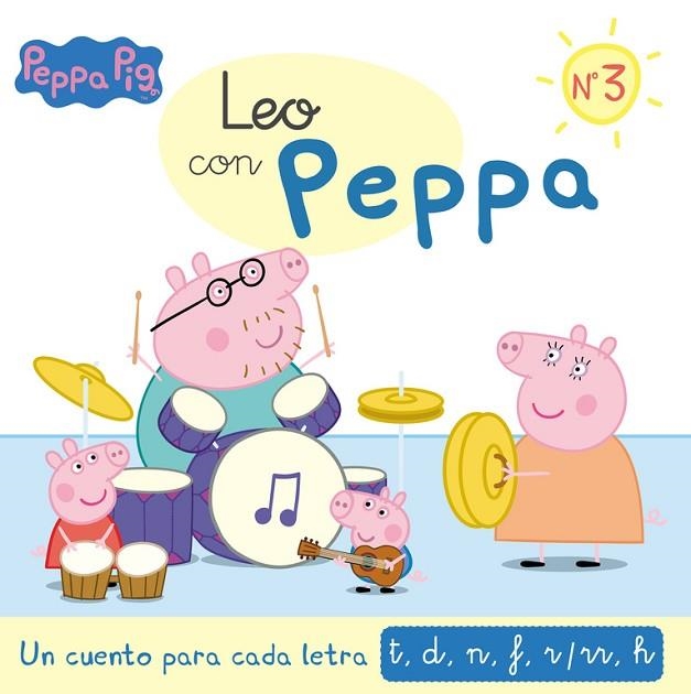 UN CUENTO PARA CADA LETRA: T, D, N, F, R/RR, H (LEO CON PEPPA PIG 3) | 9788448852009 | HASBRO,/EONE,