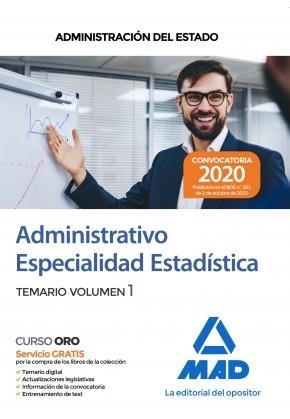 ADMINISTRATIVO DE LA ADMINISTRACIÓN GENERAL DEL ESTADO (TURNO LIBRE). TEMARIO 1 | 9788414236949